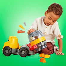 Load image into Gallery viewer, Mega Bloks CAT Cement Mixer with Big Building Blocks, Buildng Toys for Toddlers (9 Pieces)
