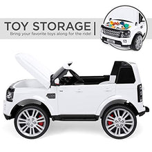 Load image into Gallery viewer, Best Choice Products Kids 12V 2-Seater Licensed Land Rover Ride On w/ RC, Lights/Sounds, MP3, White