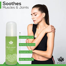 Load image into Gallery viewer, Muscle Release Body Massage Oil for Sensual Massage Therapy - Muscle Release Pain Relief Essential Face Oils - Includes Arnica, Boswellia & Sweet Birch (30 ml)