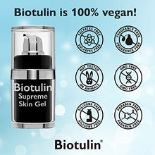 Load image into Gallery viewer, BIOTULIN - Supreme Skin Gel I Facial Lotion I Hyaluronic Acid Serum | Spilanthol Serum for Face I Reduces Wrinkles I Facial Skin Care Product I Anti Aging Treatment - 0.5 oz