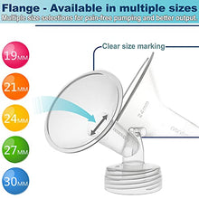 Load image into Gallery viewer, Nenesupply 19mm 2 pc Flanges Compatible with Spectra S2 Spectra S1 9 Plus Breastpumps Replacement to Spectra Pump Parts and Spectra Flange. Compatible with Spectra S2 Parts and Spectra Accessories