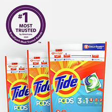 Load image into Gallery viewer, Tide PODS Liquid Laundry Detergent Pacs, Clean Breeze, 3 Bag Value Pack, 111 Count, HE Compatible