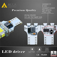 Load image into Gallery viewer, Alla Lighting T10/T15 912 921 W16W LED Reverse Light Bulb, CAN-BUS Error Free 6000K White Back-Up/Trunk/3rd Brake Lights Lamp 922 906 921KX 912K 921LL Upgrade