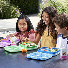 Load image into Gallery viewer, Bentgo® Kids Children’s Lunch Box - Leak-Proof, 5-Compartment Bento-Style Kids Lunch Box - Ideal Portion Sizes for Ages 3 to 7 - BPA-Free, Dishwasher Safe, Food-Safe Materials (Blue)