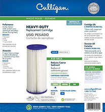 Load image into Gallery viewer, Culligan R50-BBSA 5 Micro 10" x 4.5" Whole House Pleated Washable Sediment Filter, Replacement Cartridge Compatible with FXHSC, R50-BB, WFHDC3001, W50PEHD, GXWH40L, (Pack of 1) , White
