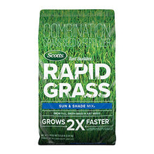 Load image into Gallery viewer, Scotts Turf Builder Rapid Grass Sun & Shade Mix: up to 2,800 sq. ft., Combination Seed & Fertilizer, Grows in Just Weeks, 5.6 lbs