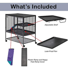 Load image into Gallery viewer, MidWest Homes for Pets Deluxe Critter Nation Single Unit Small Animal Cage (Model 161)