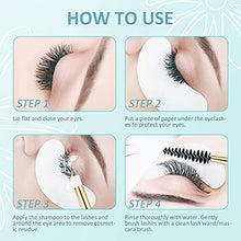 Load image into Gallery viewer, Eyelash Extension Cleanser, LANBENA Lash Shampoo, Eyelash Extension Shampoo, Lash Cleanser for Extensions, Lash Foam Cleanser, Chamomile Eyelash Cleaner, Paraben & Sulfate & Oil Free for Salon and Home Use (60ml 2 Fl Oz )