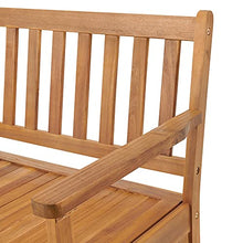 Load image into Gallery viewer, Alaterre Furniture Londonderry Outdoor Storage Bench, Natural