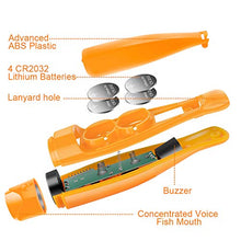Load image into Gallery viewer, Feeke Electronic Whistle with Lanyard Adjustable, 3 Tone High Volume Spalding Electric Whistle for Referee Coaches PE Teacher, Outdoor Camping Hiking Boating Emergency Whistles (2Packs,Orange & Black)