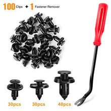 Load image into Gallery viewer, GOOACC 100PCS 7mm 8mm 10mm Compatible with Subaru Push Type Retainer Fasteners Rivets Clips OEM Upgrade for 90914-0007, 90913-0067 & 90914-0051 + Bonus Fastener Remover