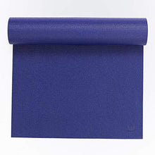 Load image into Gallery viewer, Natural Fitness Eco-Smart Yoga Mat- Extra Long (24” x 80”)- Midnight Blue