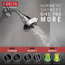 Load image into Gallery viewer, Delta Faucet 2-Spray H2Okinetic Shower Head, Chrome 75152