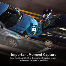 Load image into Gallery viewer, VanTop H610 10" 2.5K Mirror Dash Cam for Cars with Full Touch Screen, Waterproof Backup Camera Rear View Mirror Camera, Enhanced Night Vision with Sony Starvis Sensor, Parking Assistance