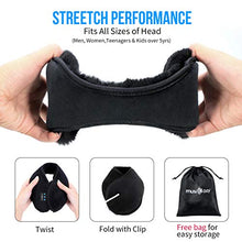 Load image into Gallery viewer, MUSICOZY Bluetooth Ear Warmers Earmuffs for Winter Women Men Kids Girls, Wireless Ear Muffs Headphones, Built-in HD Speakers and Microphone with Carry Bag for Biking Running Walking Hiking