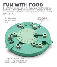 Load image into Gallery viewer, Nina Ottosson by Outward Hound Dog Worker Green Interactive Treat Puzzle Dog Toy