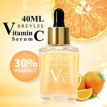 Load image into Gallery viewer, Vitamin C Serum for Face, BREYLEE Moisturizing Serum Hydrating & Brightening Serum for Dark Spots Hyaluronic Acid Fine Lines and Wrinkles 1.41fl oz