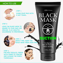 Load image into Gallery viewer, Blackhead Remover Mask Valuable 3-in-1 Kit Nature Nation Purifying Peel Off Mask, With 5 Blackhead & Pimple Comedone Extractors and Silicone Brush, Deep Cleansing Blackheads Removal Mask Kit