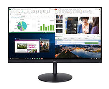 Load image into Gallery viewer, Acer CB242Y bir 23.8" Full HD (1920 x 1080) IPS Zero Frame Home Office Monitor with AMD Radeon Free Sync - 1ms VRB, 75Hz Refresh, Height Adjustable Stand with Tilt & Pivot (HDMI & VGA ports),Black
