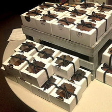 Load image into Gallery viewer, XP-Art Cookie Boxes for Gift Giving Pastry Boxes with Window Macaron Boxes Donut Boxes 4x4x2.5in Bakery Boxes(50Pack)