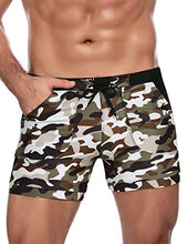 Load image into Gallery viewer, COOFANDY Men's Swimsuit Camo Quick Dry Mens Swimming Shorts Trunks with Pockets