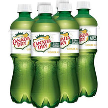 Load image into Gallery viewer, Diet Canada Dry Ginger Ale Soda, .5 Liter Bottle, 6 Count