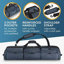 Load image into Gallery viewer, Multipurpose Telescope Case - Fits Most Telescopes - 40x10.6x7 inch - Bonus Smart Phone Adapter Included