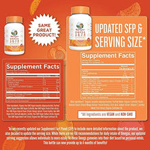 Load image into Gallery viewer, Omega Gummies & Turmeric DHA Liposomal Bundle by MaryRuth's | Omega 3-6-7-9 Gummies for Adults & Kids, 120ct | Turmeric & Omega-3 DHA Liposomal (Sweet Ginger), 16oz | Non-GMO, Vegan