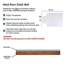 Load image into Gallery viewer, Office Chair Mat for Hard Wood Floors 36"x47" Heavy Duty Floor Protector Easy Clean