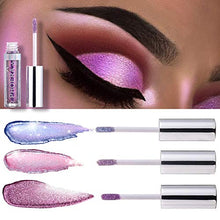 Load image into Gallery viewer, Glitter Eyeshadow Liquid Shiny Liquid Eyeshadow Liquid Eyeliner, Long Lasting, Quick-Drying, Opaque, Gel-Based Formula, Multi-Dimensional Eye Looks Eye Shadow Set, Gift for Girls and Women (A9)