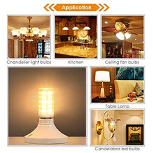 Load image into Gallery viewer, LeMeng G9 LED Light Bulbs 4W 400Lm 2700K Warm White, 40W Halogen Equivalent, AC 120V Bi-Pin G9 Base, Not Dimmable- 6 Pack,
