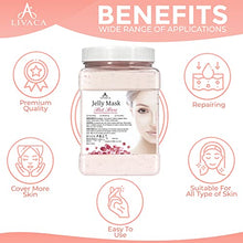 Load image into Gallery viewer, Jelly Mask for Skin Care - Rose Gel Face Mask for Instant Hydration - Jelly Face Mask Peel Off - Facial Skin Care Product for Smoothing, Moisturizing, Cleansing