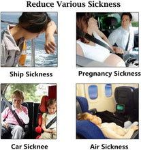 Load image into Gallery viewer, Travel Wristbands,Anti-Nausea Acupressure Wristband for Motion or Morning Sickness, Adult, 1 Pair