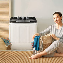 Load image into Gallery viewer, MamaHome DF-X3608-Black Mini Washing Machine, XPB36-1208-Black, Black