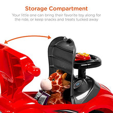 Load image into Gallery viewer, Best Choice Products Kids 3-in-1 Push and Pedal Car Toddler Ride On w/ Handle, Horn, Music - Red
