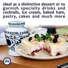 Load image into Gallery viewer, Fabbri Amarena Cherries from Italy Candied in Rich Amarena Syrup - Italian Specialty Stemless Wild Cherries for Sweet and Savory Dishes, Cheeses, Desserts, and Cocktails, 21oz