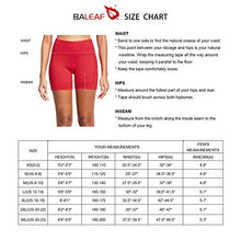 Load image into Gallery viewer, BALEAF Women's 5" Running Yoga Workout Compression Seamless Active Volleyball Shorts Pocketed Shorts Black Size M
