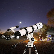 Load image into Gallery viewer, Gskyer Telescope, 600x90mm AZ Astronomical Refractor Telescope, German Technology Scope