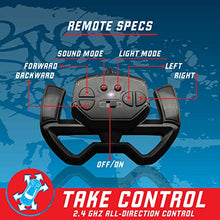 Load image into Gallery viewer, Force1 Techno Racer Remote Control Car for Kids - LED RC Car, High Speed Race Drift Car Toy with Music, Engine Sounds, Light Up Car Shell, and Easy Remote Control (Red)