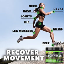 Load image into Gallery viewer, Hemp Cream - Made in USA - 8 fl oz - with Arnica & Hemp Extract - Hemp Oil Cream - Skin, Back, Muscles & Shoulder