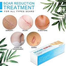 Load image into Gallery viewer, Silicone Scar Gel-Kinbeau Scar Remover Gel for Face, Body, C-Section Stretch Marks, Surgical, Burn, Acne, Old & New Scars,30g/1 OZ (white blue)
