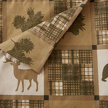 Load image into Gallery viewer, Great Bay Home 4-Piece Lodge Printed Ultra-Soft Microfiber Sheet Set. Beautiful Patterns Drawn from Nature, Comfortable, All-Season Bed Sheets. (Queen, Stonehurst)