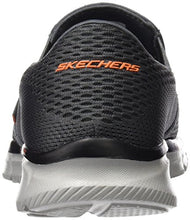 Load image into Gallery viewer, Skechers Equalizer Double Play Charcoal/Orange 12