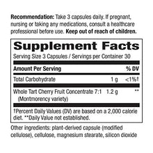 Load image into Gallery viewer, Enzymatic Therapy Tart Cherry Ultra Vegetarian Capsules, 1,200 mg per serving, 90 Count