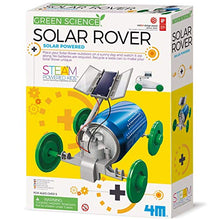 Load image into Gallery viewer, 4M 3782 Green Science Solar Rover Kit DIY Solar Power, Eco-Engineering Stem Toys Educational Gift for Kids & Teens, Boys & Girls