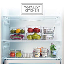 Load image into Gallery viewer, Totally Kitchen Plastic Egg Holder, BPA Free Fridge Organizer with Lid & Handles, Refrigerator Storage Container, 18 Egg Tray, Clear