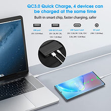 Load image into Gallery viewer, MARBERO 60W Foldable Solar Panel Battery Charger for Portable Power Station Solar Generator, Smartphone, Tablet, Laptop QC3.0/PD 60W USB Port DC Output(10 Changeable Adapters) for Home Camping