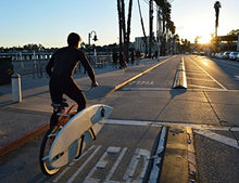 Load image into Gallery viewer, Moved By Bikes MBB Shortboard Surfboard Bicycle Rack.
