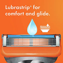 Load image into Gallery viewer, Gillette Fusion5 Power Mens Razor Blade Refills, 8 Count, Lubrastrip for a More Comfortable Shave