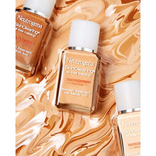 Load image into Gallery viewer, Neutrogena SkinClearing Oil-Free Acne and Blemish Fighting Liquid Foundation with Salicylic Acid Acne Medicine, Shine Controlling, for Acne Prone Skin, 100 Natural Tan, 1 fl. oz